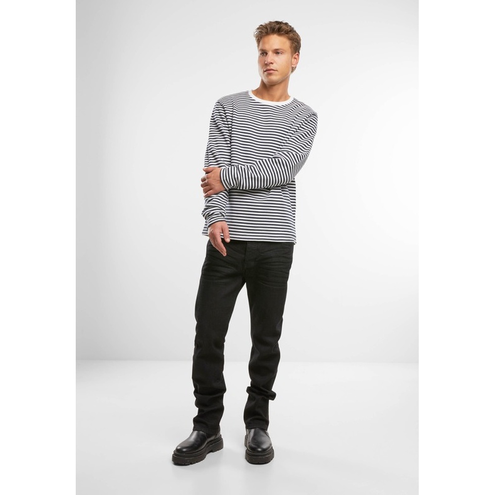 Brandit - Marine Sweat Sweatshirt - Blau/Weiß